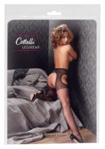 Cottelli Collection - Sexstrømpebukse - Sort