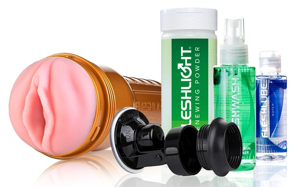 Fleshlight - Stamina Training Unit - Komplett Sett Fleshlight - Stamina Training Unit - Komplett Sett