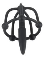 Penisplug - Dilator med glansbur - Silikon - Bilde 7
