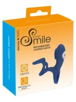 Sweet Smile - Vibrerende Penissleeve - Blå - Bilde 9
