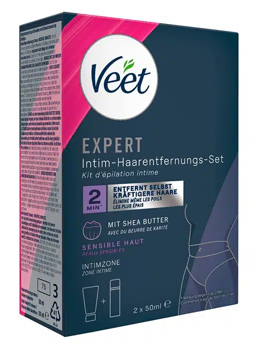 06313530000-veet-hairremoval-cream-intim-fjerne-glatt-hud_8 Veet - expert - intim hårfjerningskrem - Dame - Bilde 1