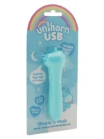 Unihorn - USB vibrator enhjørning - Blå - Bilde 2