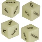 Love Dice - Erotiske Terninger - Glow In The Dark - Selvlysende