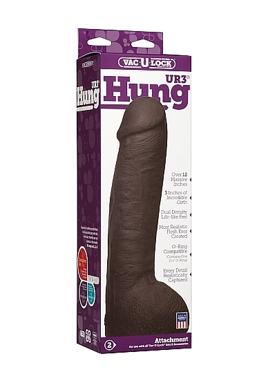 Doc Johnson - Vac-U-Lock - Hung UR3 - Sort