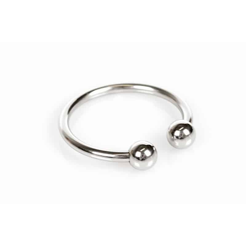 Horse Shoe Glans Ring - Penishodering med Kuler - 28 mm Horse Shoe Glans Ring - Penishodering med Kuler - 28 mm