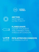 EXS - Air Thin - 12 pk kondomer - Bilde 4