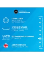 EXS - Jumbo - Store Kondomer - 12 stk - Bilde 3
