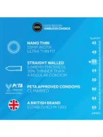 EXS - NANO - 12 pk Tynne Kondomer - Bilde 2