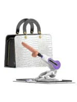 ZSEX - Sexmaskin med Oppbevaringsbag - Hvit/Lilla