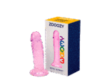 Woomy - Zooozy - Rosa dildo med sugekopp