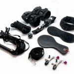 Fury - Bondagesett med 10 deler - Sort 