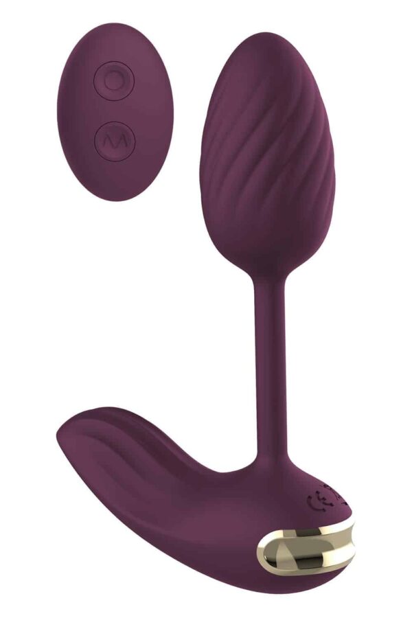 Dreamtoys - Essentials - Trusevibrator med egg og fjernkontroll - Lilla