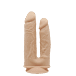 Silexd - Double Penetration  - Model 1 - 7"- 8'' - Lys hudfarge