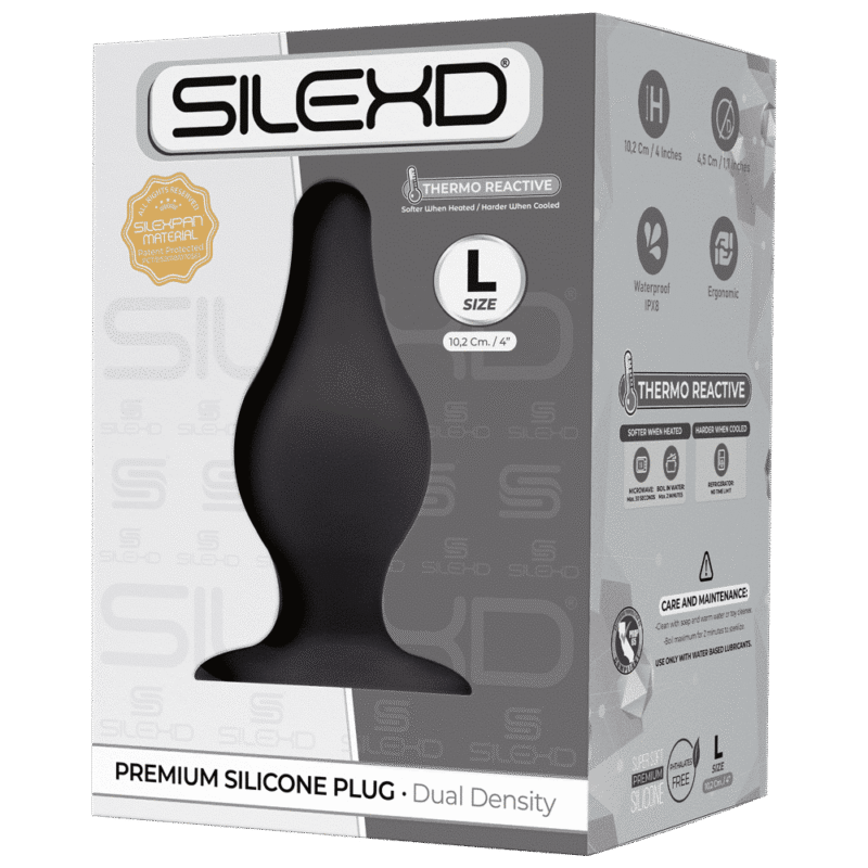 Silexd - Silexpan Konisk Buttplug - Large