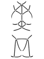 Cottelli Collection - Harness Sett - Bilde 4