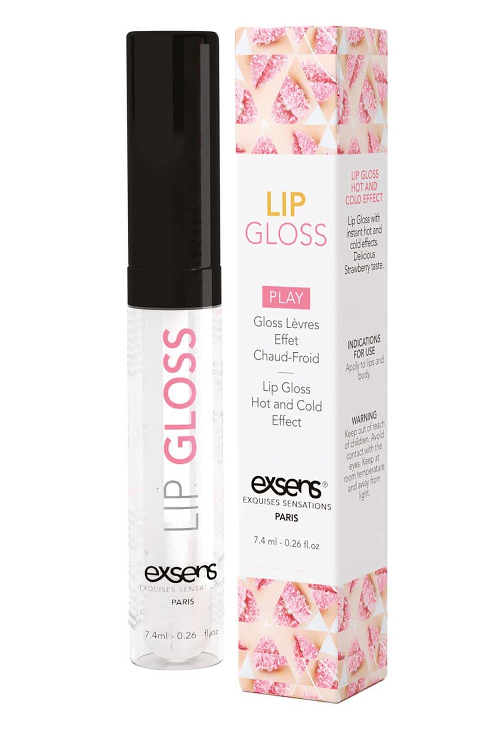 Exsens - Lip Gloss for Oralsex - Jordbær Exsens - Lip Gloss for Oralsex - Jordbær
