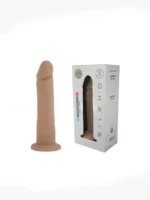 Silexd - Liquid Silikon - Model 2 - 8" Lys hudfarge Myk dildo - Bilde 2