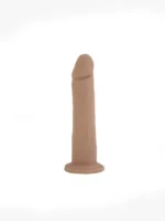 Silexd - Liquid Silikon - Model 2 - 8" Lys hudfarge Myk dildo - Bilde 5