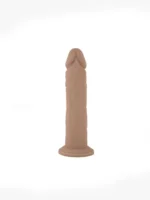 Silexd - Liquid Silikon - Model 2 - 8" Lys hudfarge Myk dildo - Bilde 6