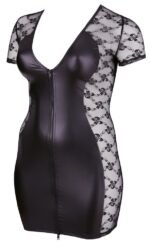 Cottelli Collection - Tettsittende kjole med Blonder - Plus Size