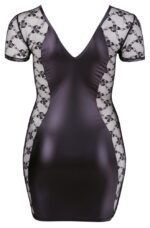 Cottelli Collection - Tettsittende kjole med Blonder - Plus Size