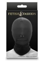 Fetish & Fashion - Bondage Maske med Glidelås - Sort - Bilde 2
