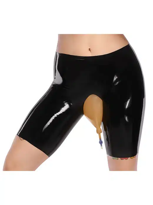 2950316-shotst-urinpose-latex-lateks-wet_7 LateX - Lateks wet shorts med urinpose - Bestillingsvare - Bilde 1