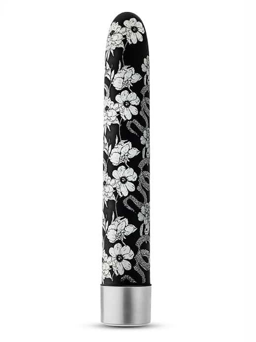 332023-the-collection-blush-vibrator-oppladbar-kraftig-vibrering-slange-design_10 The Collection By Blush - Eden - Oppladbar Klassisk Vibrator - Sort - Bilde 1
