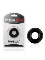 PowerPlus Flexible - Penisring - Mutterform Sort - Bilde 2
