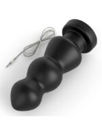 LoveToy - King Size Vibrating Anal Rigger 7,8" / 19,8 cm - sort