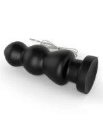 LoveToy - King Size Vibrating Anal Rigger 7,8" / 19,8 cm - sort