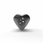 Mystim - Hearts Desire - Lay-On Vibrator med E-Stimulering - Sort