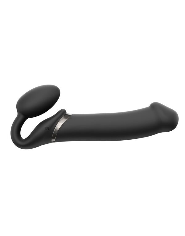 Strap-on-Me - Stroppeløs Strap On med Vibrering - X-Large - Sort