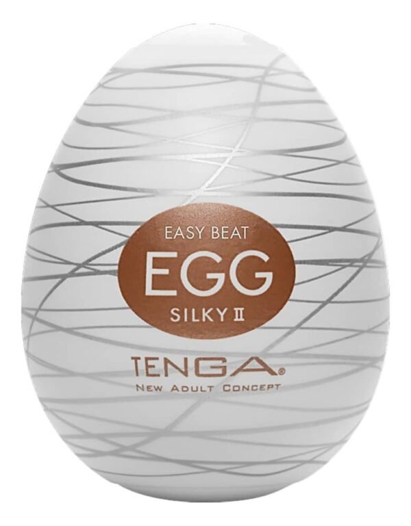 Tenga - Onaniegg - Egg Silky II - Brun