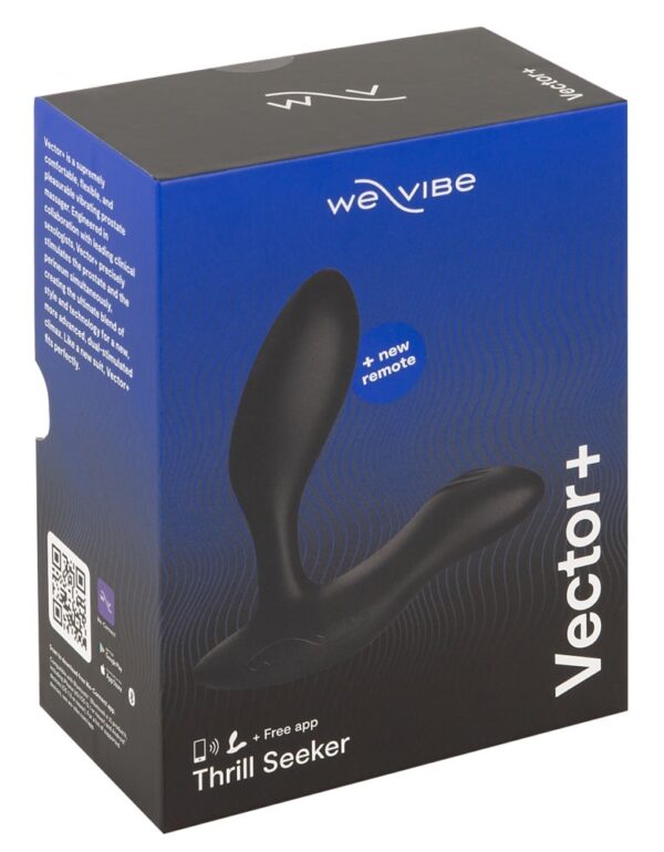 We-vibe Vector + - Prostatastimulator - Sort