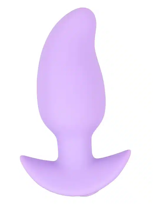 54070010000-cuties-buttpligg-silikon-vibrasjon_9 Cuties - Mini buttplugg med vibrasjon - Lilla - Bilde 1