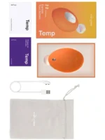 We-Vibe - Temp - Vibrator med Kjølende og Varmende effekt - Oransje - Bilde 9