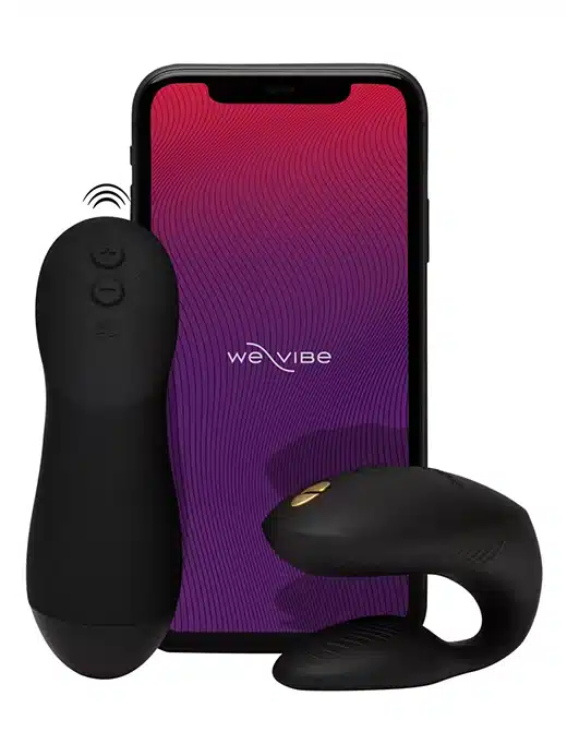54080080000-we-vibe-chorus-pro-parvibrator-sort-vibrering-vibe-couple_13 We-vibe - Chorus pro Parvibrator - Sort - Bilde 1
