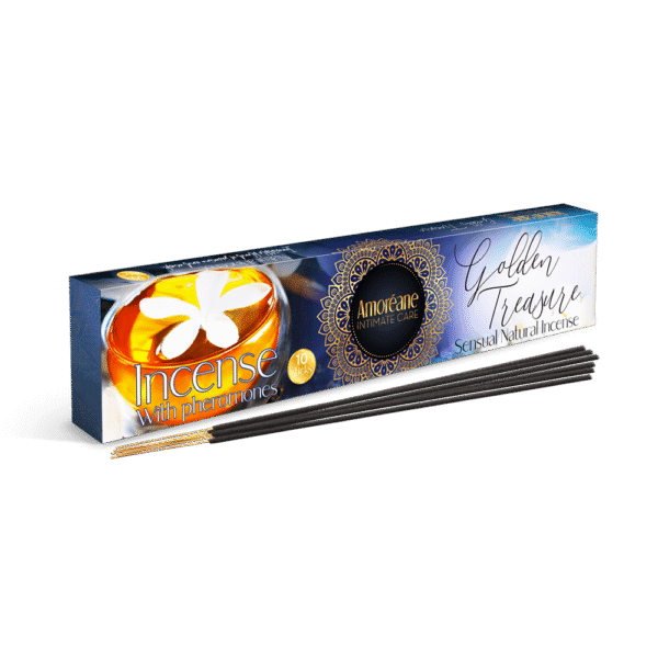 Incense - Røkelse med feromoner - Golden Treasure - Musk duft