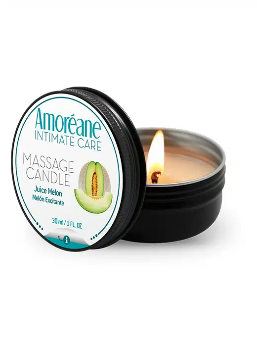 60170-massasje-lys-candle-massage-varmende-melon_2 Amoréane - Massasjelys - Juice Melon - Bilde 1