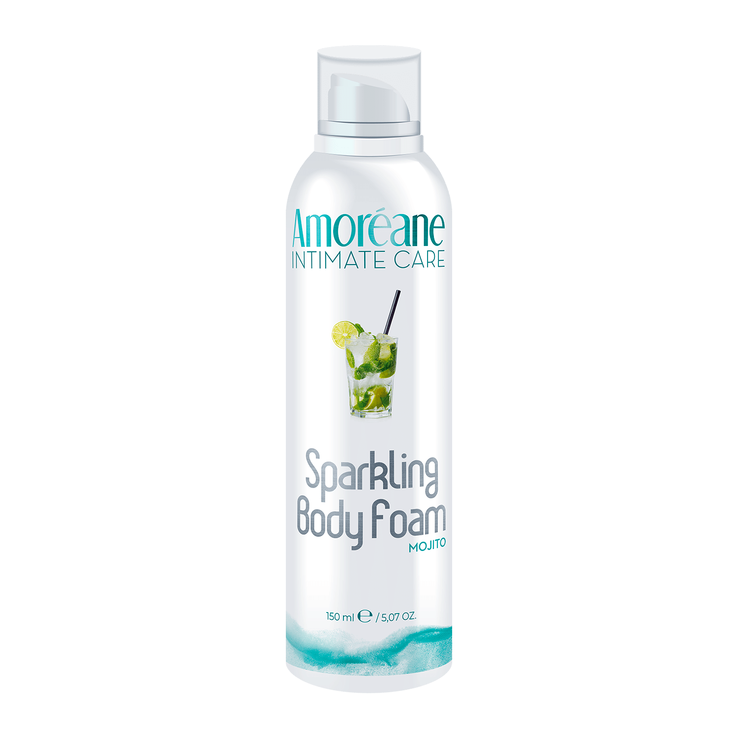 Amoréane - Sparkling Body Foam - Massasjeskum - Mojito Amoréane - Sparkling Body Foam - Massasjeskum - Mojito
