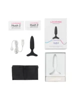 Lovense - Hush 2 - Buttplugg med vibrasjon og app - 1" - X-Small - Bilde 4