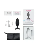 Lovense - Hush 2 - Buttplugg med vibrasjon og app - 1,75" - Medium - Bilde 4