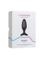 Lovense - Hush 2 - Buttplugg med vibrasjon og app - 1,75" - Medium - Bilde 2