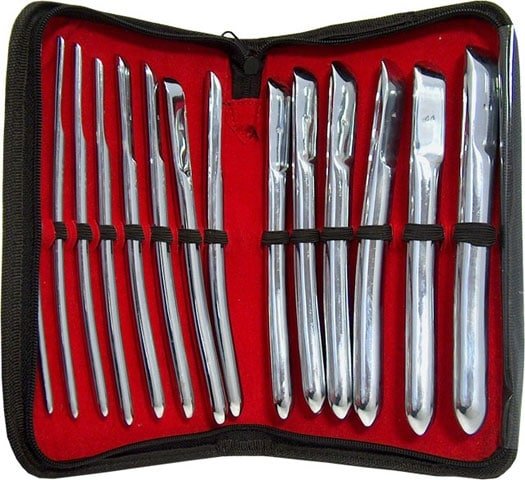 Hegar Dilatorsett 14 stk - Solid Hegar Dilatorsett 14 stk - Solid