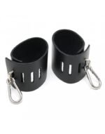 Rimba - Enkle håndcuffs med karabinkrok, sort