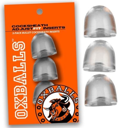Oxballs ADJUSTFIT INSERT - 3 pk tilbehør -  Transparent