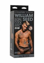 Doc Johnson - William Seed - ULTRASKYN - 8" / 20 cm - Med Vac-U-Lock sugekopp