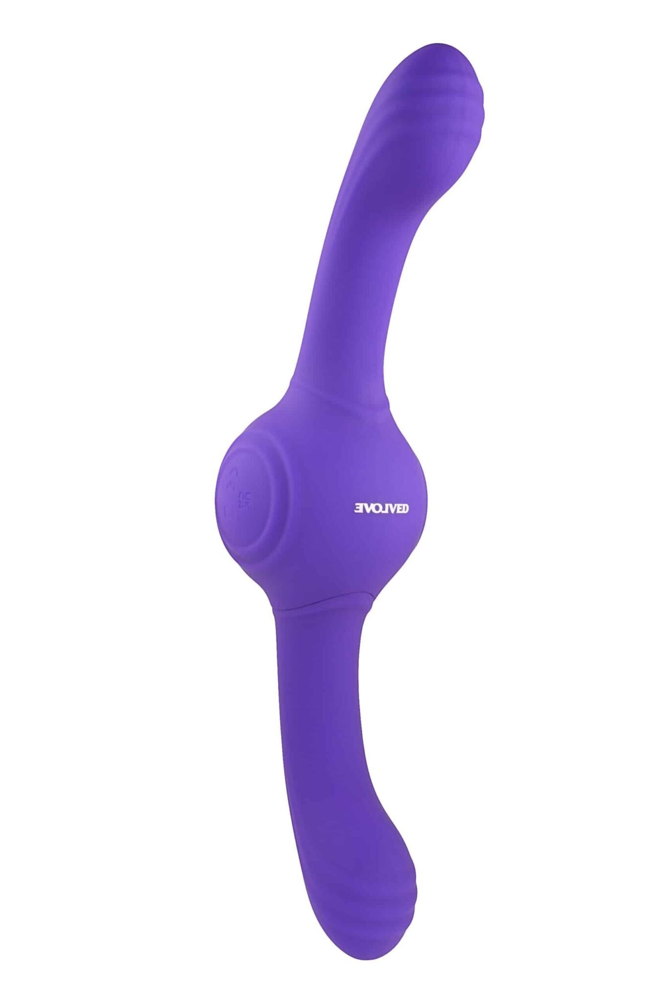 Evolved - Our Gyro Vibe - Gyrating Double Vibrator - Lilla Evolved - Our Gyro Vibe - Gyrating Double Vibrator - Lilla