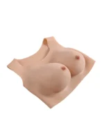 GENDER X - Breast Plate D-Cup - Bryst Protese - Lys hudfarge - Bilde 7